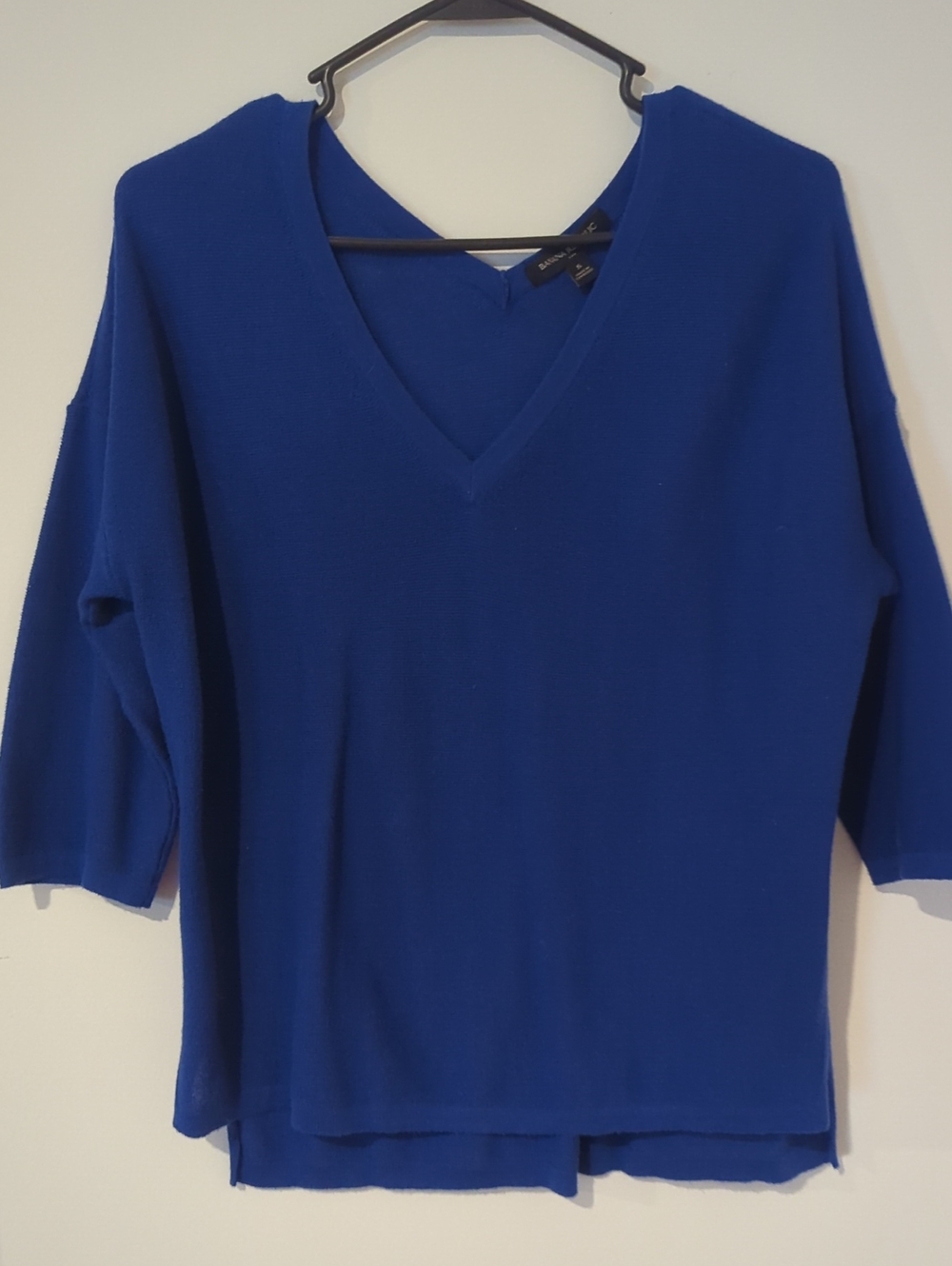 Banana Republic Royal Blue V-Neck Sweater